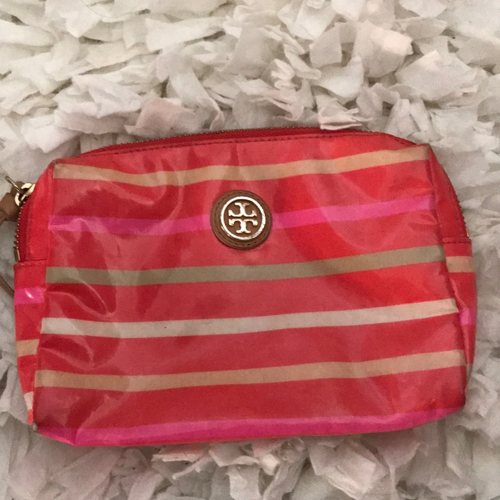 Used Tory Burch makeup bag